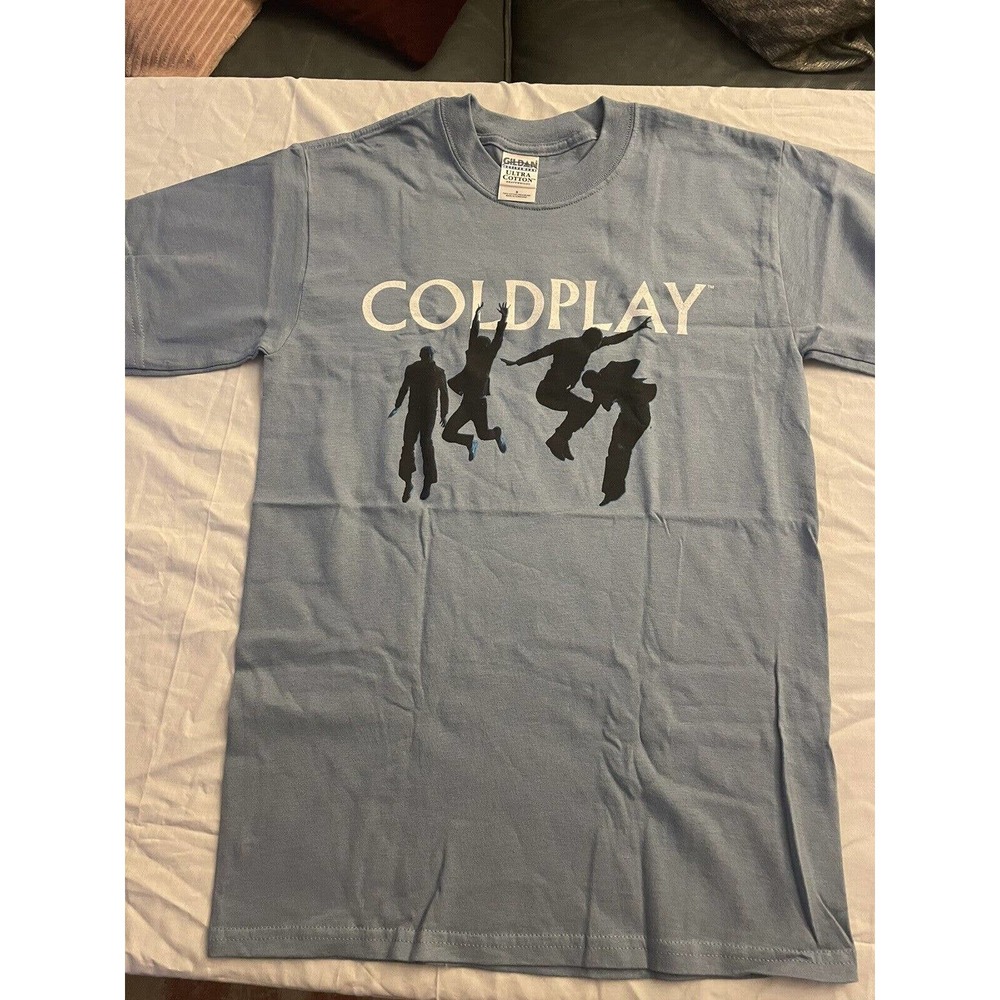 Coldplay Twisted Logic Tour Unisex Band Tee Size Small